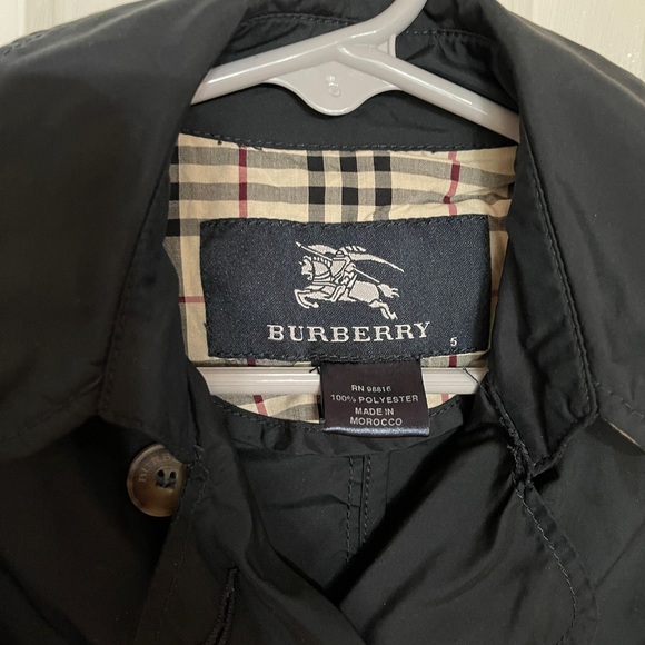 Burberry Children Blue Label Navy Trench - Picture 2 of 3